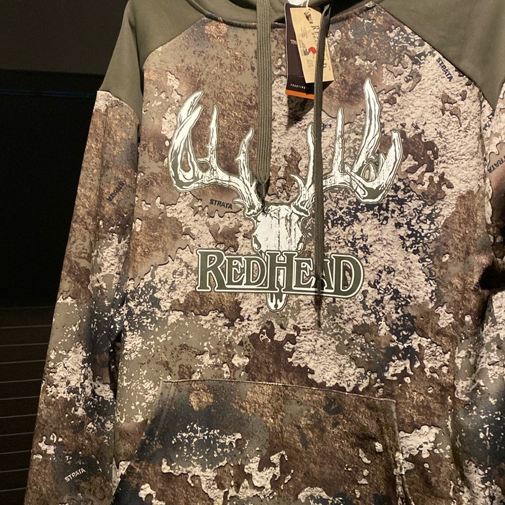Mens camo hoodie